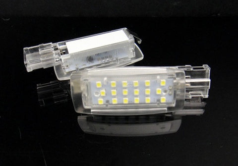 LED Interior Sun Visor Vanity Mirror Light OEM Replacement kit Audi Volkswagen