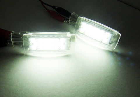 LED Interior Sun Visor Vanity Mirror Light OEM Replacement kit Audi Volkswagen