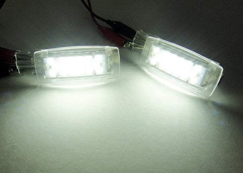 LED Interior Sun Visor Vanity Mirror Light OEM Replacement kit Audi Volkswagen