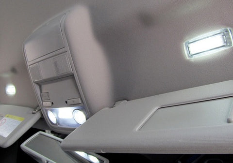 LED Interior Sun Visor Vanity Mirror Light OEM Replacement kit Audi Volkswagen