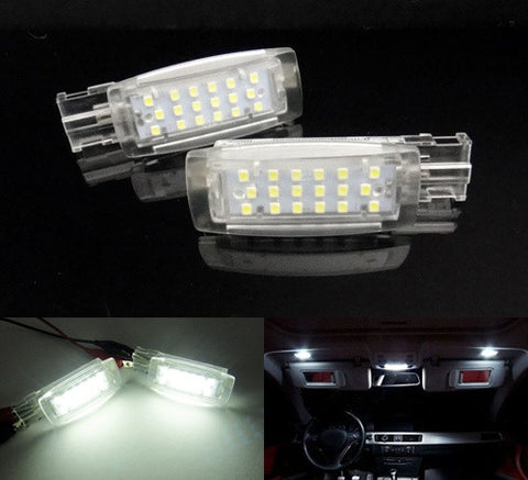 LED Interior Sun Visor Vanity Mirror Light OEM Replacement kit Audi Volkswagen
