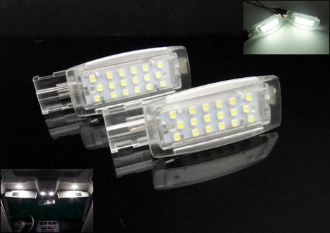 LED Interior Sun Visor Vanity Mirror Light OEM Replacement kit Audi Volkswagen