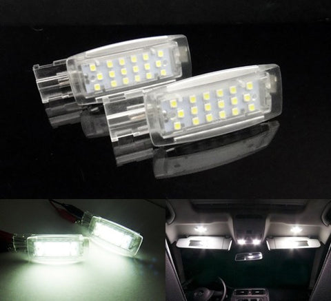 LED Interior Sun Visor Vanity Mirror Light OEM Replacement kit Audi Volkswagen