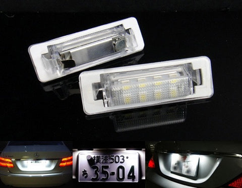 SAMSUNG LED License Number Plate Light lamp OEM replacement kit Mercedes W210 W202