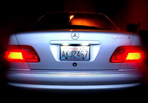 SAMSUNG LED License Number Plate Light lamp OEM replacement kit Mercedes W210 W202