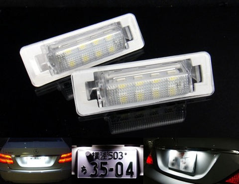 SAMSUNG LED License Number Plate Light lamp OEM replacement kit Mercedes W210 W202
