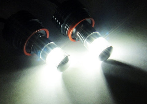 BMW Xenon white H8 30W CREE XB-D LED Angel Eyes / Halo Ring Replacement Light bulb