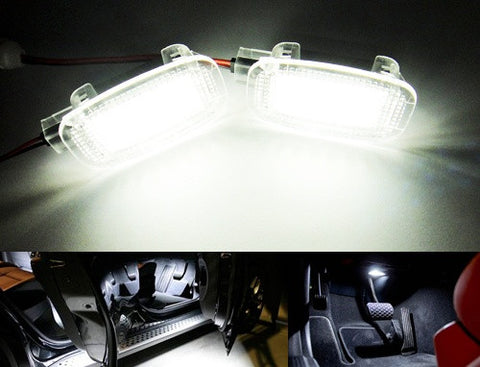 LED Luggage Compartment Courtesy Footwell Door Light Interior OEM replacement kit Mercedes