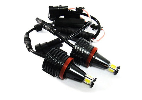 BMW Xenon white H8 20W COB LED Angel Eyes / Halo Ring Replacement Light bulb