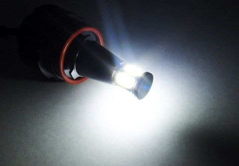 BMW Xenon white H8 20W COB LED Angel Eyes / Halo Ring Replacement Light bulb