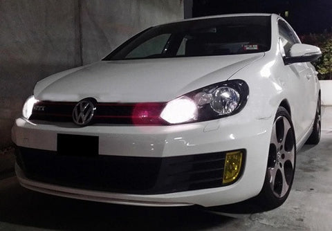 2 pieces of H15 64176 10X CREE XB-D LED Projector Light bulb 50W white