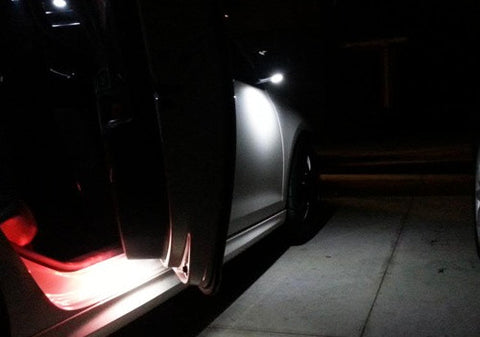 LED Peripheral Outside Side Mirror Puddle Light OEM Replacement kit Eos GTI Jetta Passat