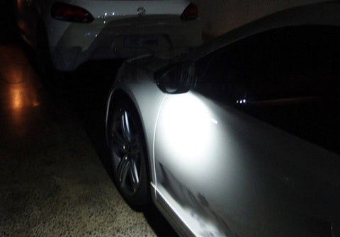 LED Peripheral Outside Side Mirror Puddle Light OEM Replacement kit Eos GTI Jetta Passat