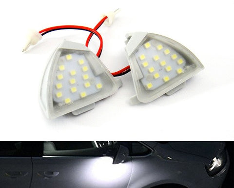 LED Peripheral Outside Side Mirror Puddle Light OEM Replacement kit Eos GTI Jetta Passat