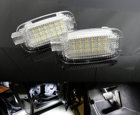 LED Luggage Compartment Courtesy Footwell Door Light Interior OEM replacement kit Mercedes