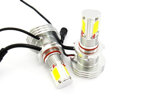 2 pieces of 9006 HB4 High Power COB LED HeadLight Fog Light bulb 60W white