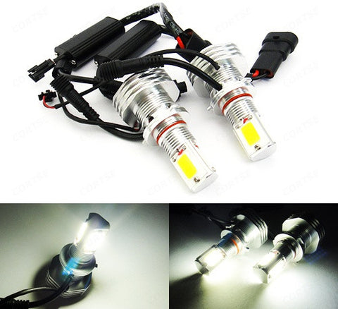 2 pieces of 9006 HB4 High Power COB LED HeadLight Fog Light bulb 60W white