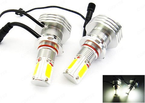 2 pieces of 9006 HB4 High Power COB LED HeadLight Fog Light bulb 60W white