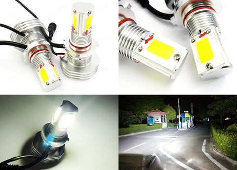 2 pieces of 9006 HB4 High Power COB LED HeadLight Fog Light bulb 60W white