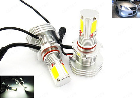 2 pieces of 9006 HB4 High Power COB LED HeadLight Fog Light bulb 60W white