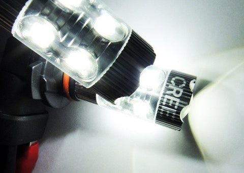 2 pieces of PW24W PWY24W 10x CREE XB-D LED Projector Light bulb 50W white