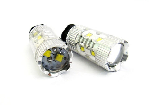 2 pieces of PW24W PWY24W 10x CREE XB-D LED Projector Light bulb 50W white