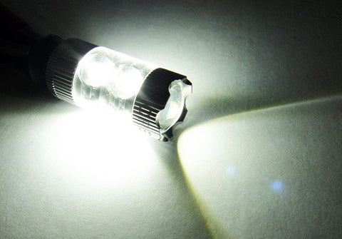 2 pieces of PW24W PWY24W 10x CREE XB-D LED Projector Light bulb 50W white