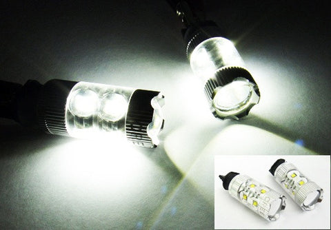 2 pieces of PW24W PWY24W 10x CREE XB-D LED Projector Light bulb 50W white