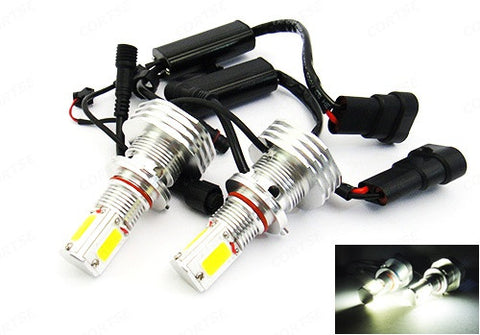 2 pieces of 9005 HB3 9145 H10 High Power COB LED HeadLight Fog Light bulb 60W white