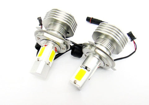 2 pieces of LUFFY H4 9003 (472) High Power COB LED HeadLight Fog Light bulb 60W white