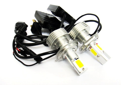 2 pieces of LUFFY H4 9003 (472) High Power COB LED HeadLight Fog Light bulb 60W white