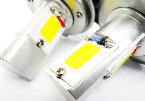 2 pieces of LUFFY H4 9003 (472) High Power COB LED HeadLight Fog Light bulb 60W white