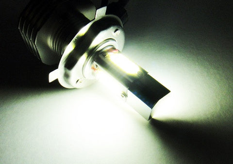 2 pieces of LUFFY H4 9003 (472) High Power COB LED HeadLight Fog Light bulb 60W white