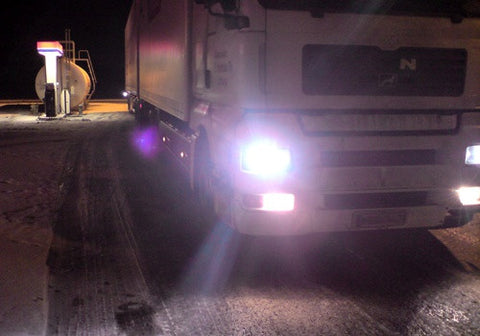 2 pieces of LUFFY H4 9003 (472) High Power COB LED HeadLight Fog Light bulb 60W white