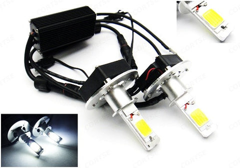 2 pieces of H3 (453) High Power COB LED HeadLight Fog Light bulb 40W white