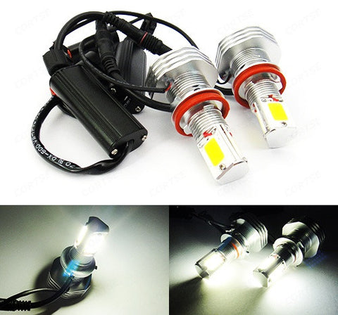 2 pieces of LUFFY H11 H8 High Power COB LED HeadLight Fog Light bulb 60W white