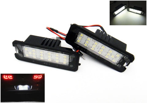 LED License Plate Light lamp OEM replacement kit Volkswagen CC Golf GTI Scirocco