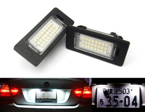 LED License Number Plate Light lamp OEM replacement kit BMW E90 E71 E70 E60 E39