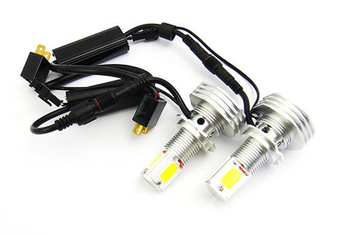 2 pieces of LUFFY H7 (499) High Power COB LED HeadLight Fog Light bulb 60W white