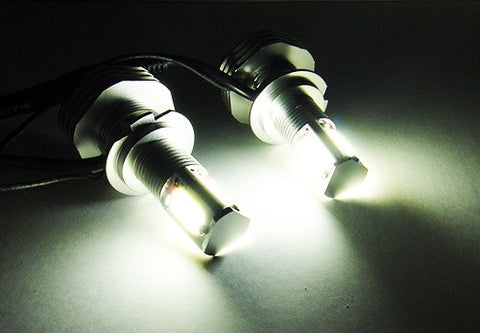 2 pieces of LUFFY H7 (499) High Power COB LED HeadLight Fog Light bulb 60W white