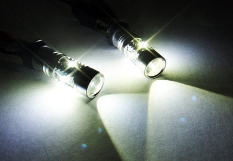 2 pieces of PW24W PWY24W 5x CREE XP-E LED Projector Light bulb 25W white