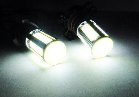 2 pieces of LUFFY PW24W PWY24W High Power COB LED Light bulb 25W white