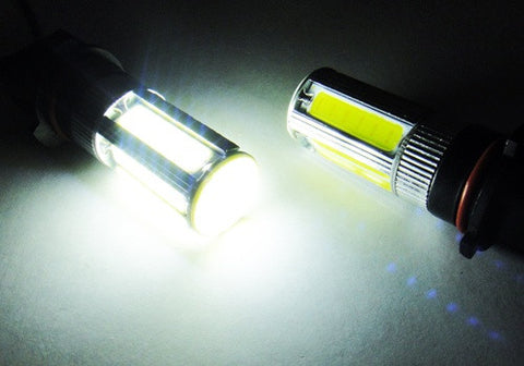 2 pieces of LUFFY PW24W PWY24W High Power COB LED Light bulb 25W white