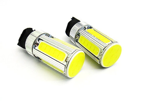 2 pieces of LUFFY PW24W PWY24W High Power COB LED Light bulb 25W white