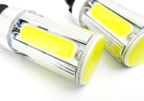 2 pieces of LUFFY PW24W PWY24W High Power COB LED Light bulb 25W white
