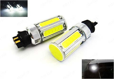2 pieces of LUFFY PW24W PWY24W High Power COB LED Light bulb 25W white