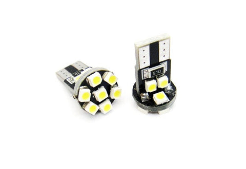 2 pieces of 13 SMD LED 360¡ã T10 168 194 501 2825 W5W compact wedge Light bulb white