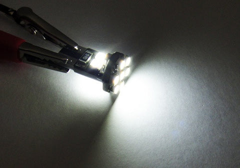 2 pieces of 13 SMD LED 360¡ã T10 168 194 501 2825 W5W compact wedge Light bulb white