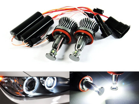 BMW xenon white H8 20W CREE LED Angel Eyes / Halo Ring replacement Light / Lamp bulb