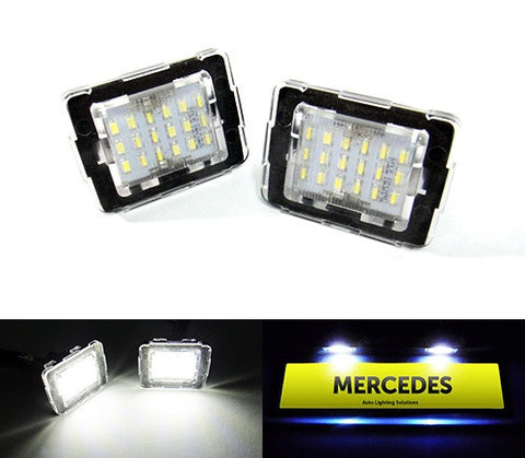 LED License Number Plate Light lamp OEM replacement kit Mercedes W176 X156 X166 W166 R172